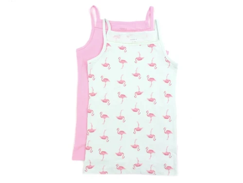 Name It glacier undertrøje flamingo (2-pak)